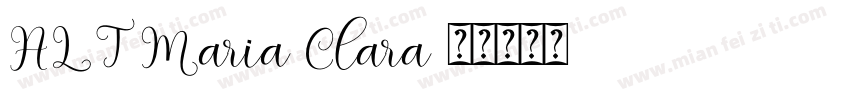 ALT Maria Clara字体转换